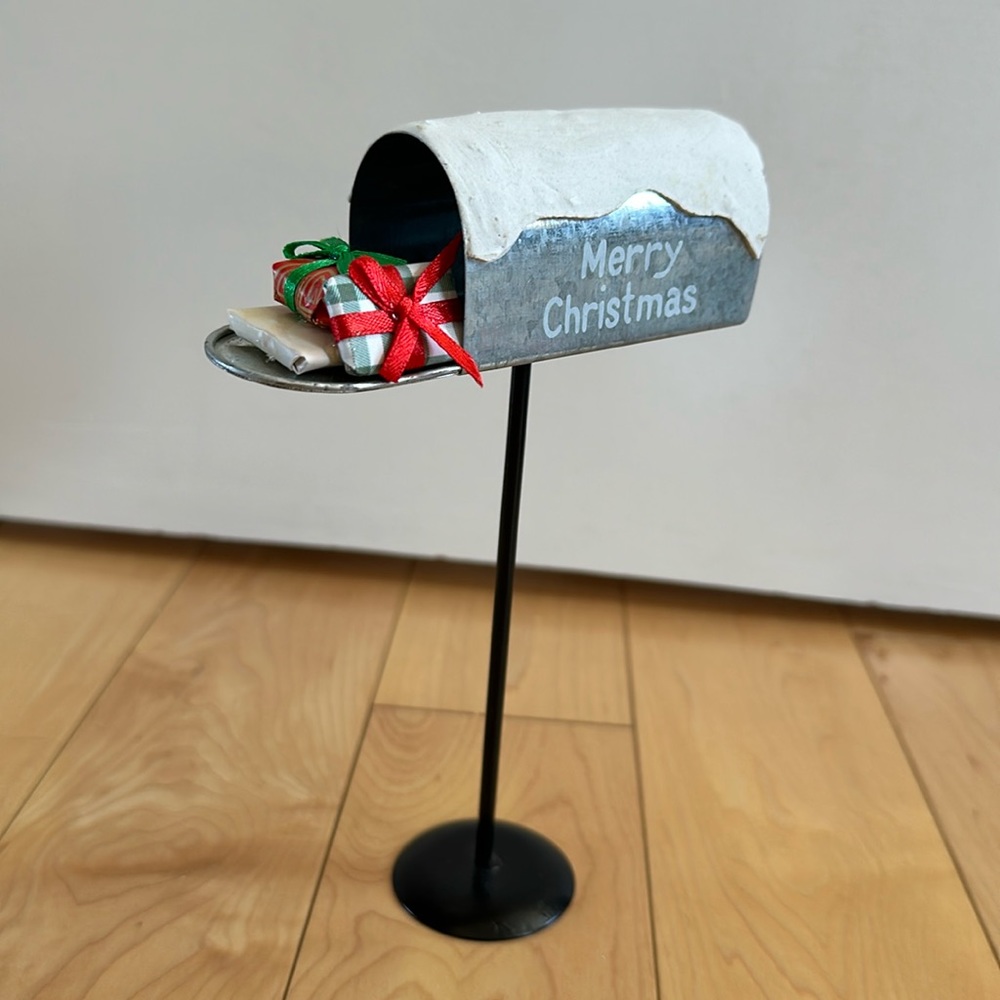 Byers Choice Mailbox with Presents